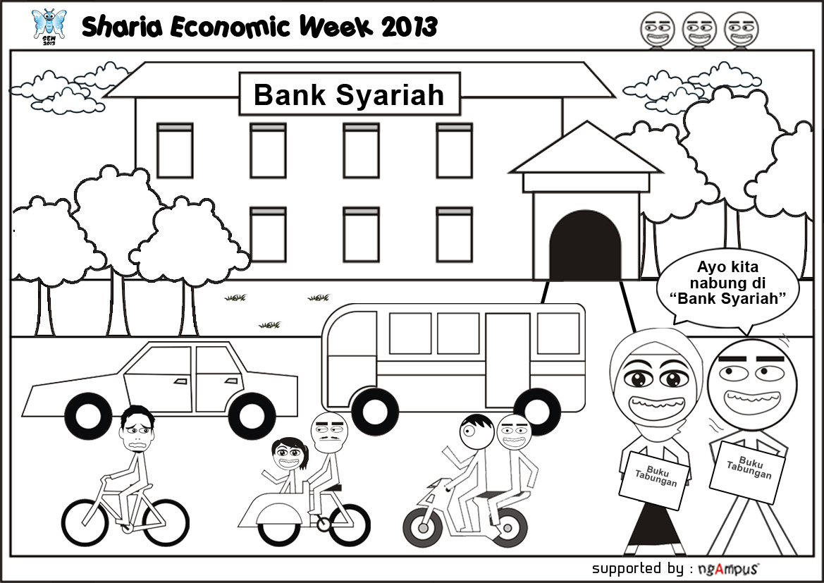 Design Komik Sharia Economic Week 2013